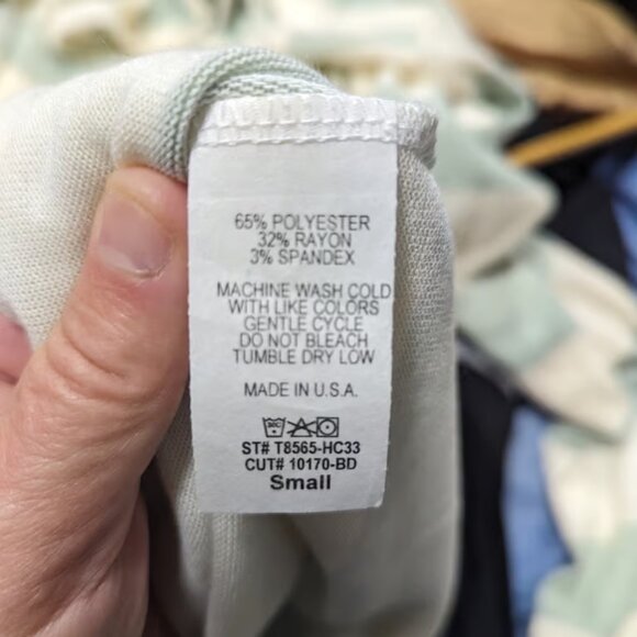 Reborn J Mint Green Striped Dress / Small - Picture 3 of 4